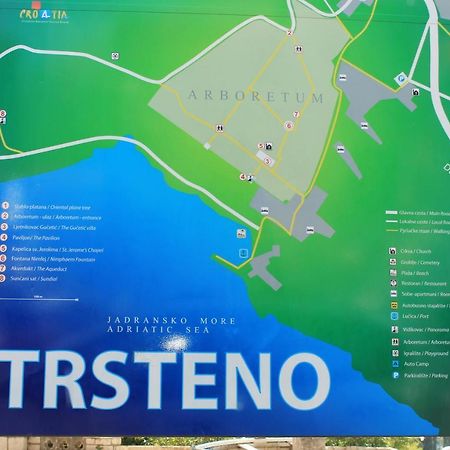 Apartments Platana Трстено Экстерьер фото